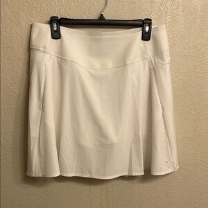 Puma Women Athlete Tennis White Skirt Size Extra Large